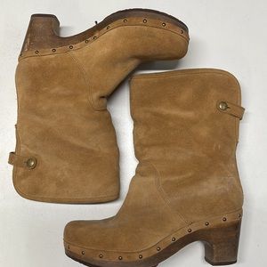 UGG Lynnea Sherling Ankle clog.  Size 8. SN 3204. Excellent condition